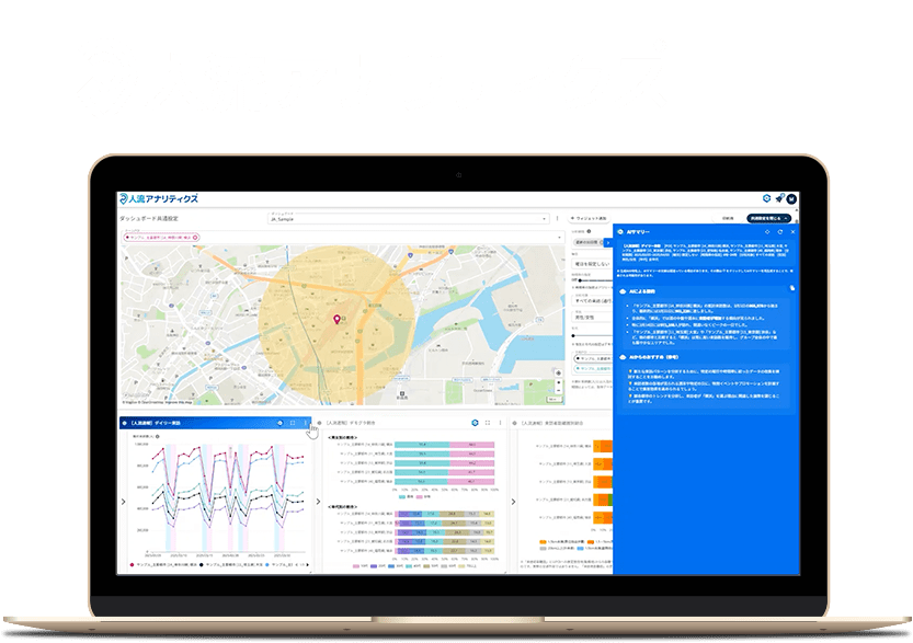 人流データ分析ツール | 人流アナリティクス®で商圏分析・エリアマーケティング・販促施策を最適化。 - クロスロケーションズ株式会社