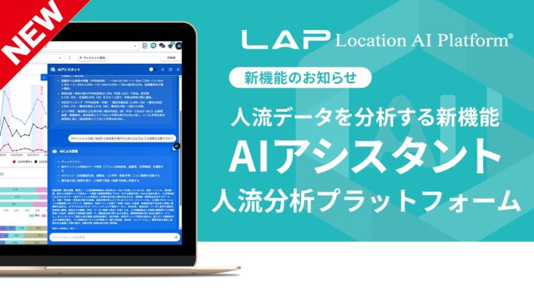 【製品】人流データ活用プラットフォーム『 Location AI Platform® 』サービス資料