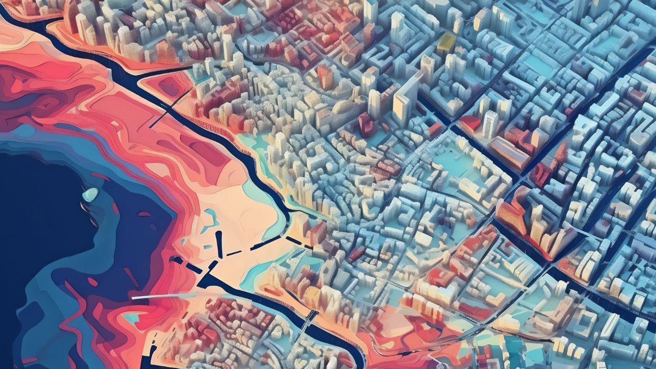 GIS（地理情報システム）とは？-地図上にデータを可視化させて分析するシステム