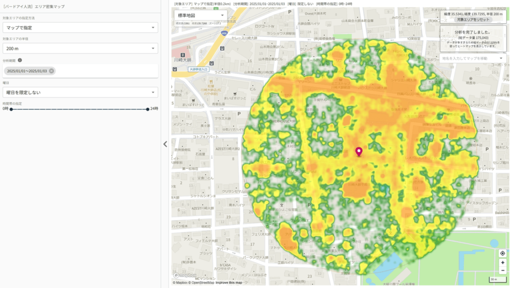 2025年お正月三が日の初詣スポット人流傾向と密集度を調査