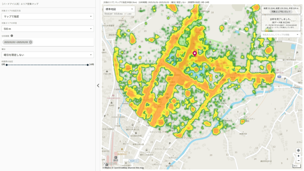 2025年お正月三が日の初詣スポット人流傾向と密集度を調査