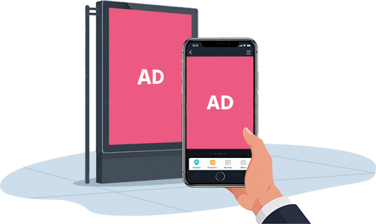 OOHとオンライン広告の連動による“再想起”設計